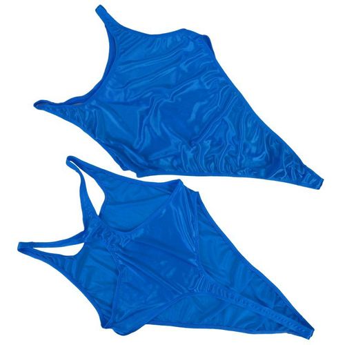 Hommes Body String Justaucorps Dos Nageur Nylon Spandex Brillant Satin Mince Extensible