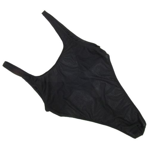 Body En Nylon Et Spandex Pour Homme, Justaucorps En Maille Nid D'abeille, Justaucorps En U Profond, Légèrement Croisé, G528d