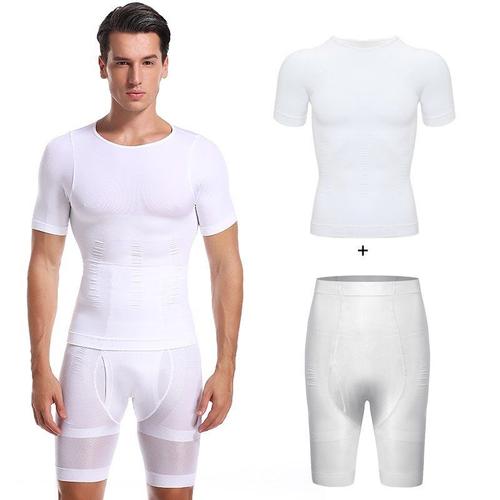 Boxer Minceur, De Compression Taille Et Ventre, Anti Frottement Pour Homme, Short Et Ceinture, Sous-Vêtements De Maintien Pour Entraînements, Gainage