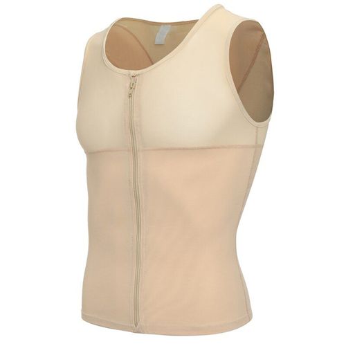 Chemises De Compression Amincissantes Pour Hommes, Contrôle Du Ventre, Vêtements D'entraînement À La Taille, Poitrine Abs, Gilet Mince, Corset Masculin
