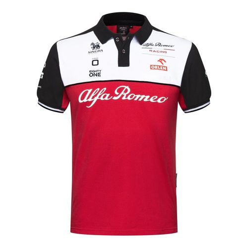 Polo Alfa Romeo Officiel Team F1 Racing Officiel Formule 1