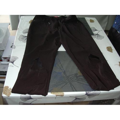 Pantalon Fuseau Noir "T-40"