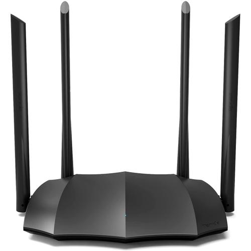 Routeur WiFi dual band AC1200 V3.0- Tenda AC8, 4x6 dBi Antennes, Ports Gigabit, contrôl parental, idéal pour jeux, streaming