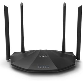 Routeur WiFi dual band AC2100 - Tenda AC19, Ports Gigabit, USB 2.0, MU-MIMO, IPv6, Configuration Simple,idéal pour jeux, streaming
