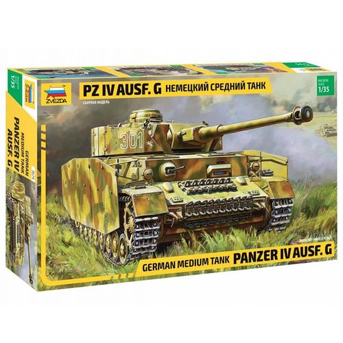 Maquette Char : Panzer Iv Ausf.G-Zvezda