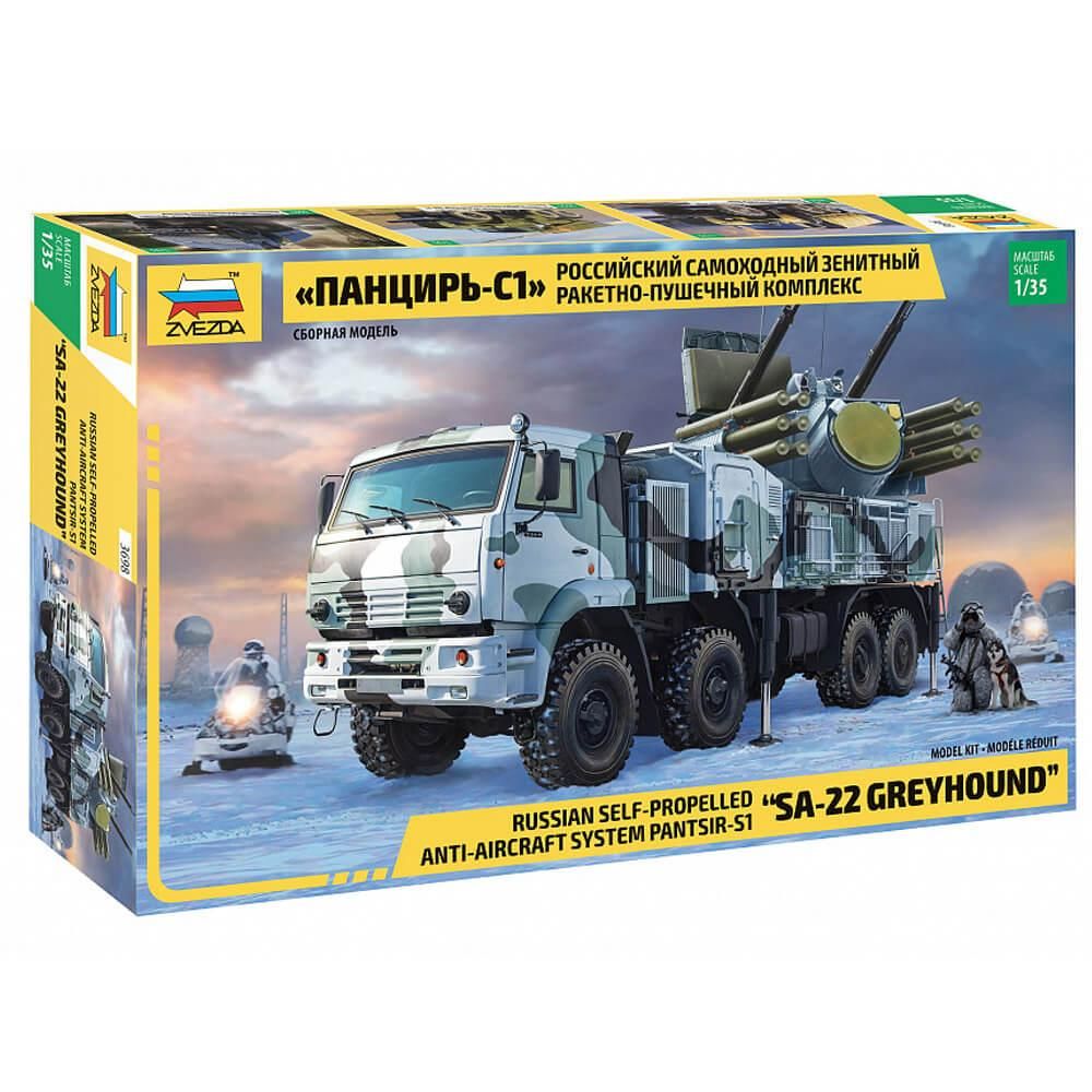 Maquette Camion Militaire : Système Anti-Aérien Pantsir S-1-Zvezda