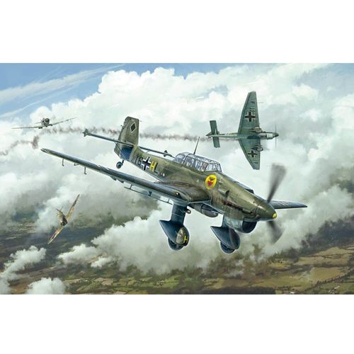 Maquette Avion : Junkers Ju87b Stuka-Maquettes Italeri