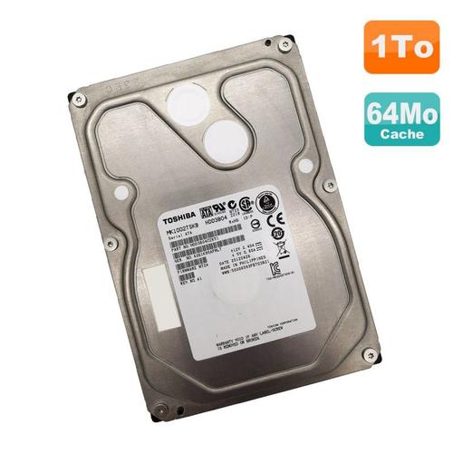 Disque Dur 1To SATA II 3.5" TOSHIBA MK1002TSKB HDD3B04CZK51 MT2A 7200RPM 64Mo