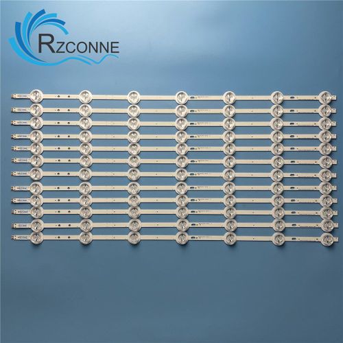 Bande rétroéclairage Haute qaulité LEDs SAMSUNG 2019, 7 lampes modèles FCOM9 REV1.0, 55PUS8700/12 VESTEL, 4K, 3D SMART, 55CA9550 Nipseyteko