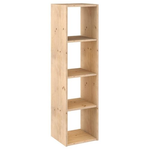 Étagère DINAMIC 4 cases Dim. H 140 x L 36,2 x P 33 cm