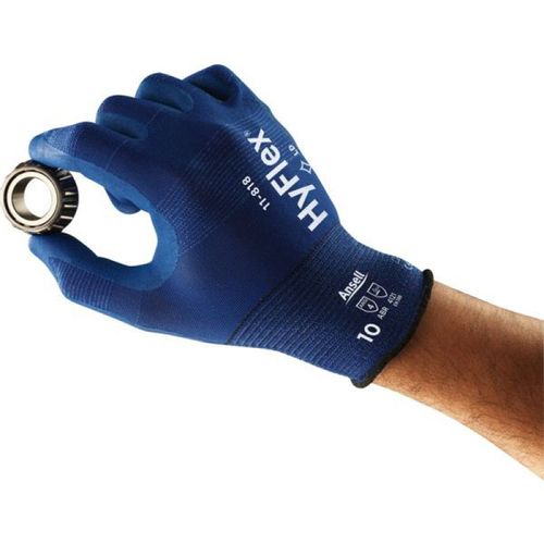 ENDUCTION EN MOUSSE NITRILE ANSELL FORTIX SUR SUPPORT EN TAILLE 10 18493-10