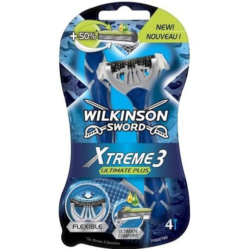 Wilkinson Sword Xtreme 3 Systèmes 4 Lames 