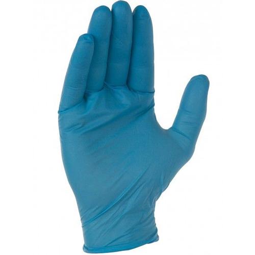 Gant nitrile 295 mm. Usage unique. AQL 1,5. Boîte distributrice de 100 gants. Taille XL SINGER AUU5000XL