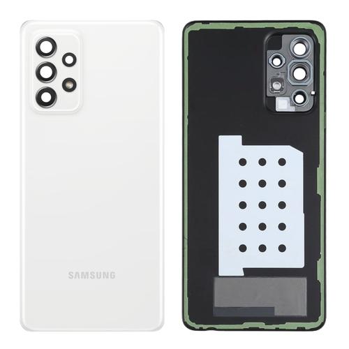 Cache Batterie D'origine Samsung Galaxy A52 Pièce De Remplacement Blanc