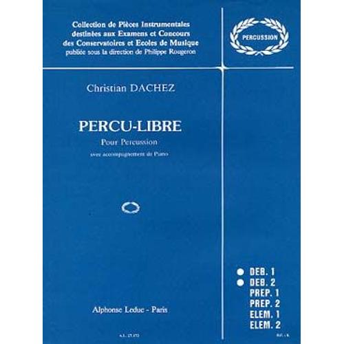 Percu-Libre, Avec Accompagnement De Piano