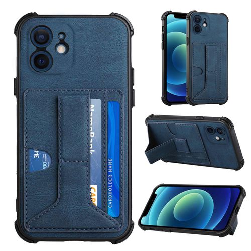 Etui Iphone 12 Mini, Coque À Cartes De Rêve En Cuir Pu Pour Iphone 12 Mini, Adapté À L'étui Pour Téléphone Iphone 12 Mini - Bleu