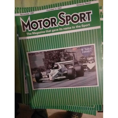 Motorsport 11 De 1983