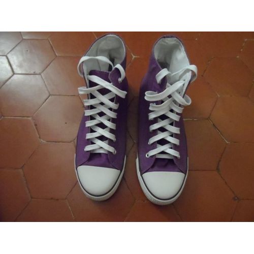 Baskets Montantes Violet La Halle - 41