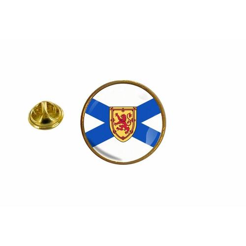 Pins Pin Badge Pin's Drapeau Canada Nouvelle Ecosse Rond Cocarde