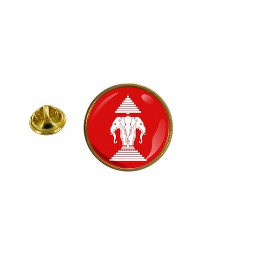 Pins Pin Badge Pin's Drapeau Laos Old Ancien Rond Cocarde
