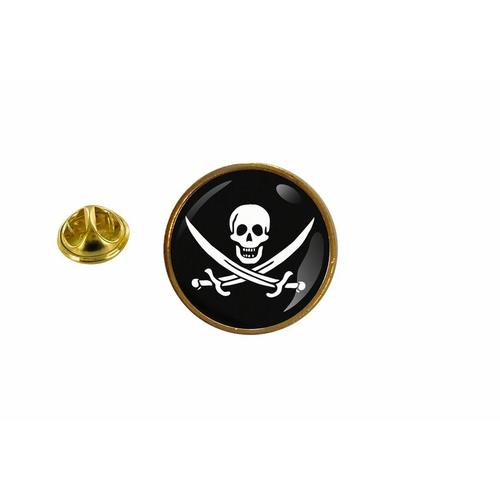 Pins Pin Badge Pin's Drapeau Pirate Jack Rackham Rond Cocarde