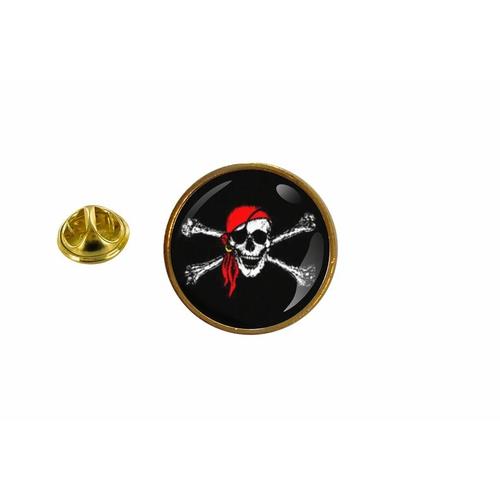 Pins Pin Badge Pin's Drapeau Pirate Jolly Roger Rond Cocarde