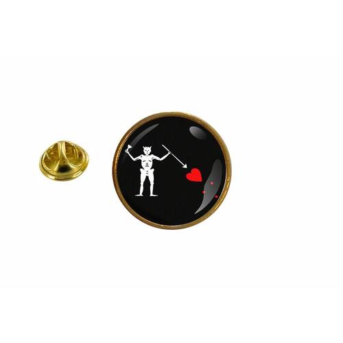 Pins Pin Badge Pin's Drapeau Pirate Ed Teach Rond Cocarde