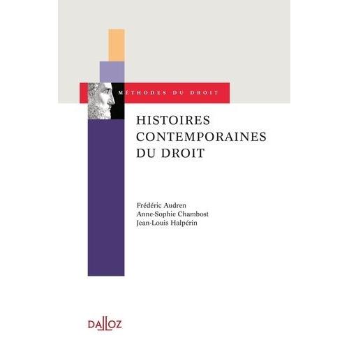 Histoires Contemporaines Du Droit