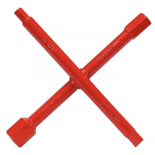 Clé sanitaire en croix KS, 3/8"-1/2"-3/4"-1"