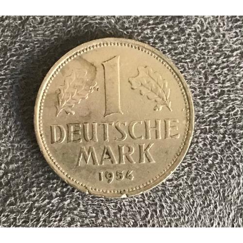 1 Deutsche Mark 1954 J