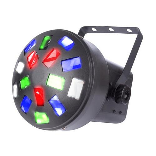 Jeu de lumière mini mushroom à led, 6 x 3 W RGBWA