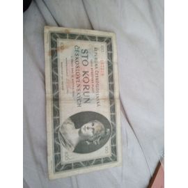 Billet 100 Korun Tchécoslovaquie