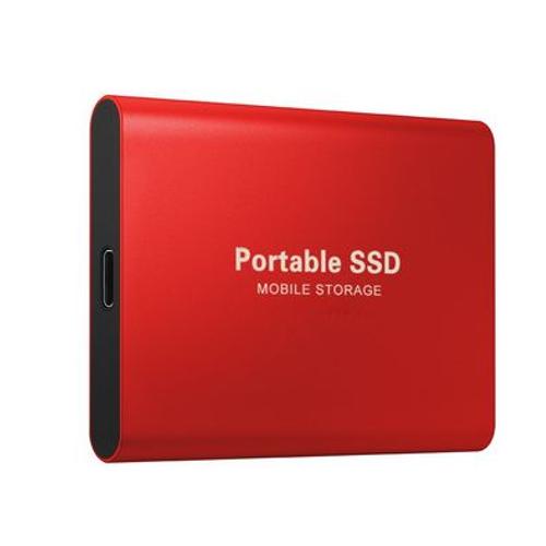 Disque dur externe mobile SSD - 4 To Mobile storage Rouge