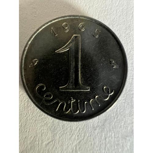 1 Centimes De Franc 1965