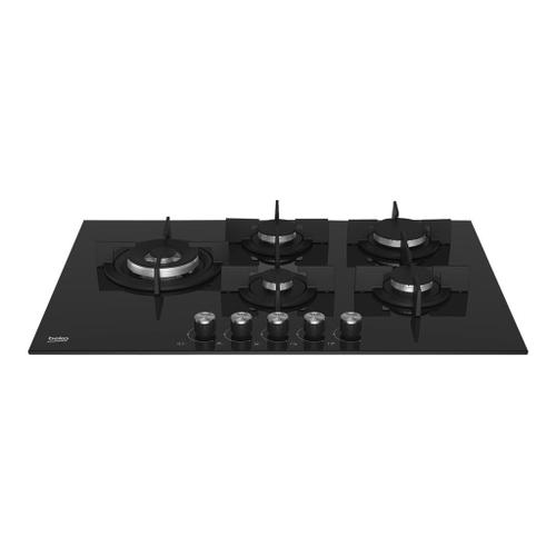 Beko HILL 75222 S Table de cuisson au gaz Noir - 5 foyers