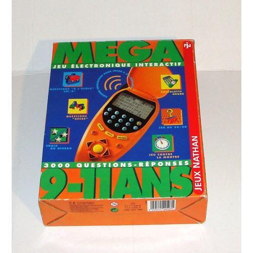 Mega 9-11 Ans Console Jeux Interactif Educatif 3000 Questions Reponses Nathan 1997 Vintage