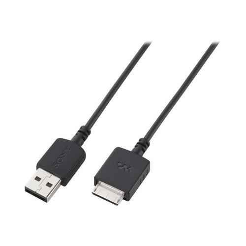 Sony WMC-NW20MU - Câble USB - USB mâle - 1 m - pour Walkman NWZ-A728, A818, E436, E438, NWZE443, NWZ-E443, NWZE444, NWZ-E444, S738, X1050