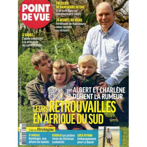 Point De Vue N°3811 : Albert Et Charlène Défient La Rumeur