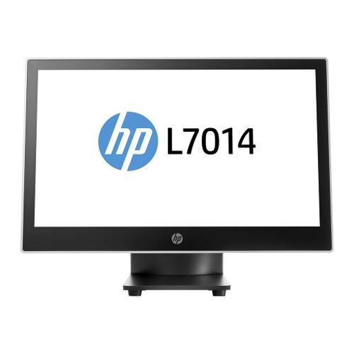 HP L7014 Retail Monitor - Head Only - écran LED - 14" - 1366 x 768 @ 60 Hz - TN - 200 cd/m² - 500:1 - 16 ms - DisplayPort - noir HP - pour HP t640; EliteDesk 800 G6; Engage One Essential; RP9 G1...
