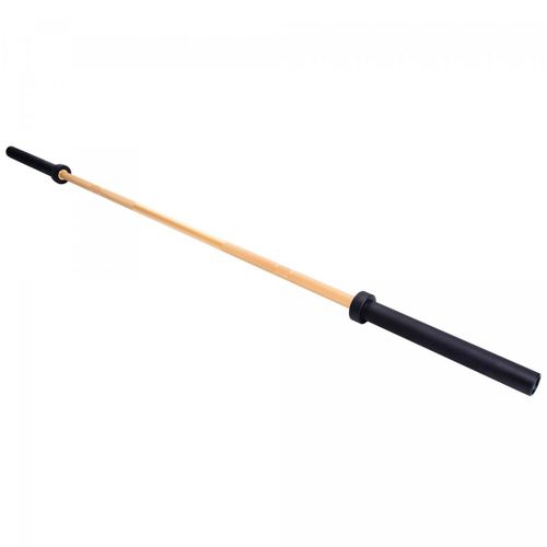 Gorilla Sports - Barre Longue Olympique 50 Mm - Version Premium - Couleur : Noir / Or