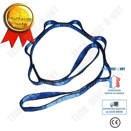 Accessoires Fitness - Musculation,Chaîne De Marguerite De Corde De Sangles De Yoga De 2 Pièces Pour Le Yoga - Type Bleu