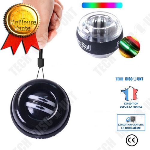 Gyroscope Power Balle Led Puissance Poignets Balle Bras Exercice Force Entraînement Energyball Maison Gym Sport Fitness Équipement