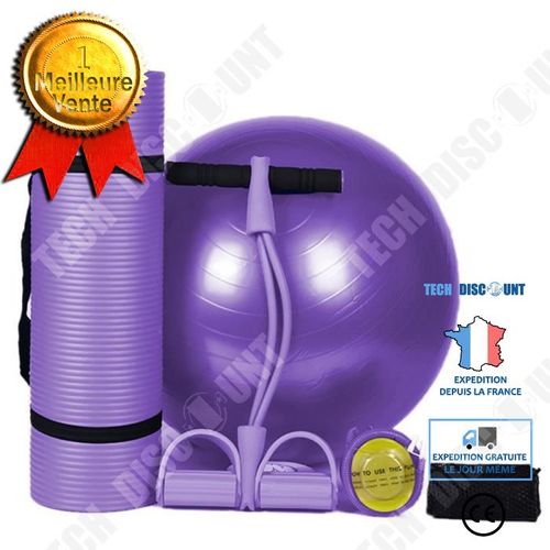 Tapis De Yoga 183x61cm 10mm Épaisseur Mince Tapis Yoga Antidérapant Tasteless Fitness Pilates Maison Exercices Gym Sport Pad