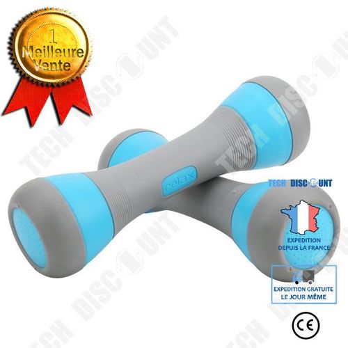 Petit Haltères De Yoga Accessoire De Fitness Pour Femme(Bleu )