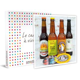 Coffret Cadeau SMARTBOX - Coffret de bières à savourer chez soi