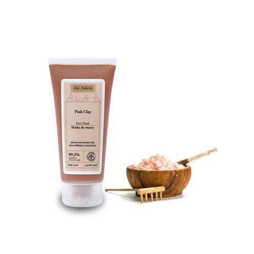 Masque De Beauté Argile Rose 100 Ml Pour Peau Grasse Et Peaux Mixte ? Véritable Masque Purifiant Visage [ Masque À L'argile Visage ] 