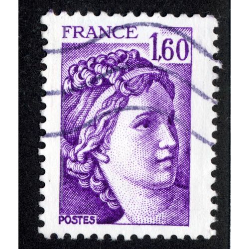 Timbre Sabine ,France Postes,1,60