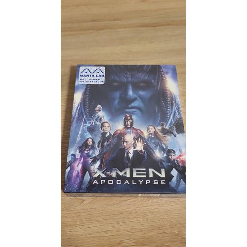 X-Men Apocalypse Édition Coffret Blu-Ray Steelbook Collector Édition Manta Lab