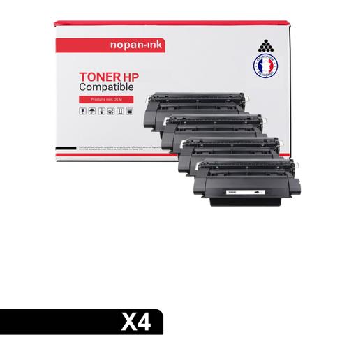 NOPAN-INK - x4 Toners - CE390A 90A (Noir) - Compatible pour HP LaserJet Enterprise 600 M601 series HP LaserJet Enterprise 600 M602 series HP LaserJet Enterprise 600 M603 series HP LaserJet Enterpris