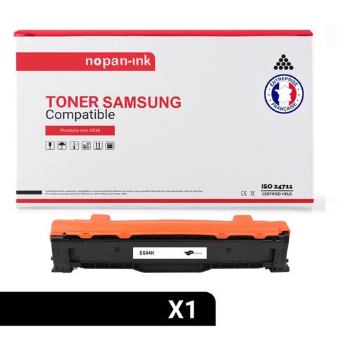 NOPAN-INK - x1 Toner - CLT-504S ELS (Noir) - Compatible pour Samsung CLP-410 Series Samsung CLP-415 N Samsung CLP-415 N Premium Line Samsung CLP-415 NW Samsung CLX-4100 Series Samsung CL